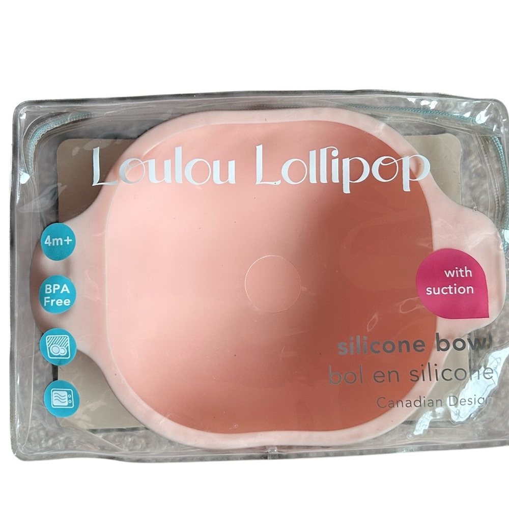 NEW Loulou Lollipop Silicone Bowl w/ Suction | Infant  Feeding | 4+ months